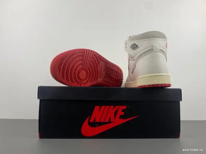 High 1 Air Air Cinnabar Jordan DB4612-100 (W) Rare OG 0602
